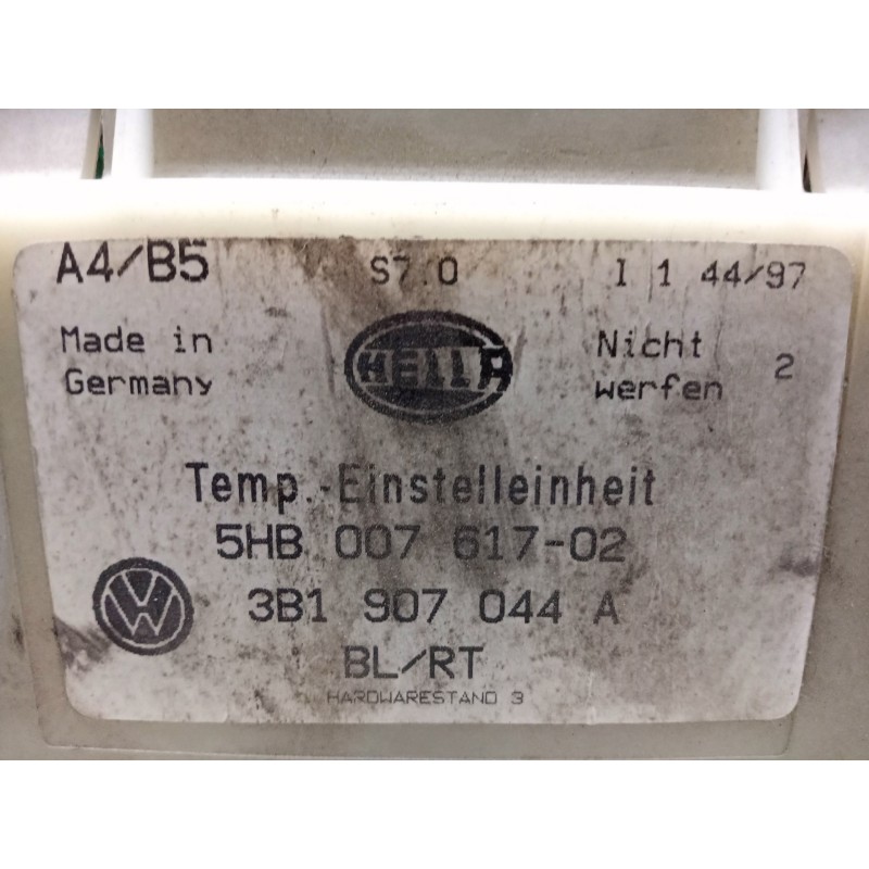 Recambio de mando climatizador para volkswagen passat berlina (3b2) referencia OEM IAM 3B1907044A 174527 5HB00761702