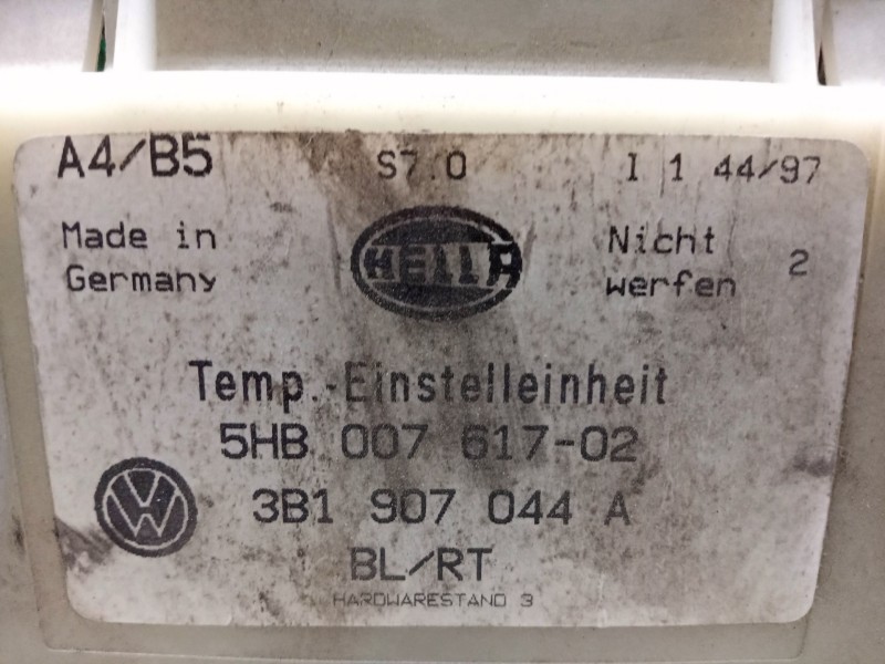 Recambio de mando climatizador para volkswagen passat berlina (3b2) referencia OEM IAM 3B1907044A 174527 5HB00761702