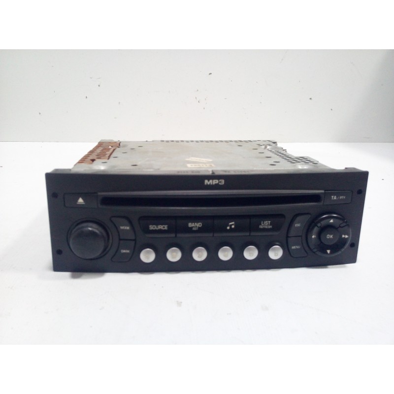 Recambio de sistema audio / radio cd para peugeot 207 1.4 referencia OEM IAM 96633422XT00-SIEMENS-VDO  