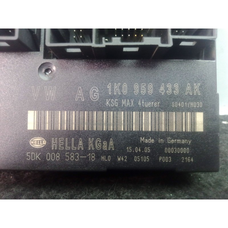 Recambio de modulo electronico para seat leon (1p1) 2.0 tdi referencia OEM IAM 1K0959433AK  