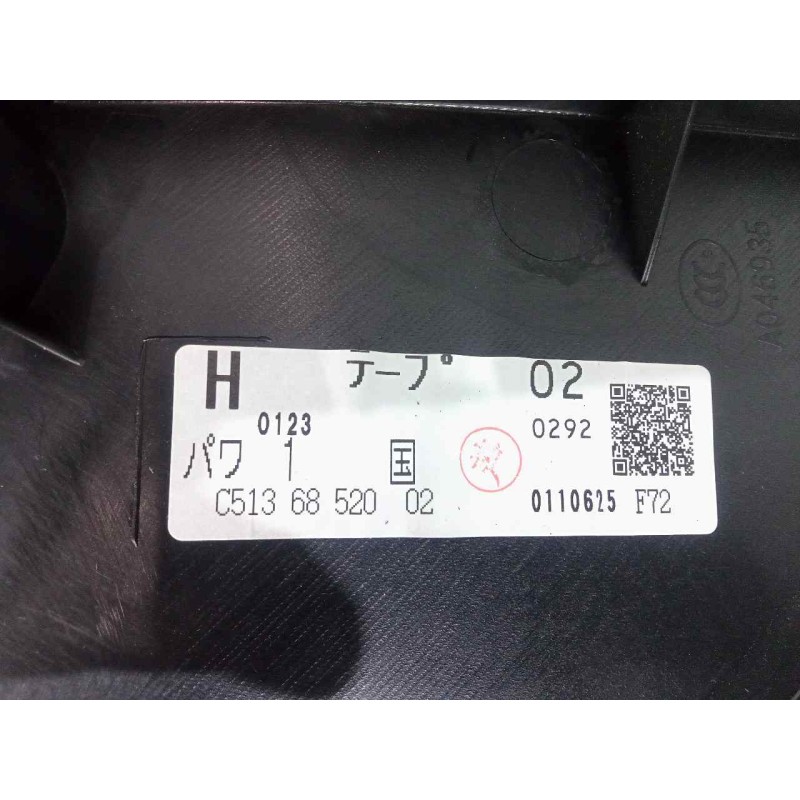 Recambio de guarnecido puerta trasera derecha para mazda 5 (cw) 1.6 cd diesel cat referencia OEM IAM C5136852002  