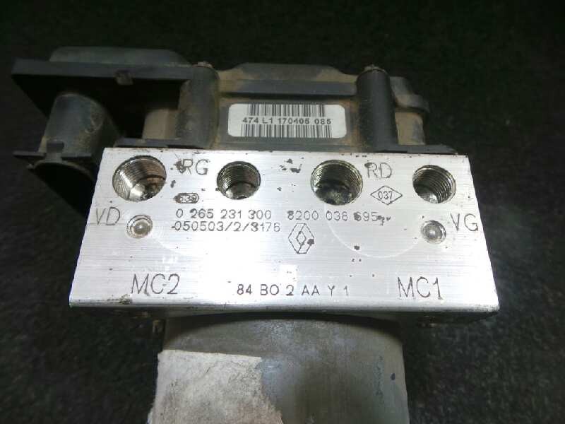 Recambio de abs para renault scenic ii 1.5 dci diesel referencia OEM IAM 8200038695-0265800300-58418H0274-0265231300  BOSCH