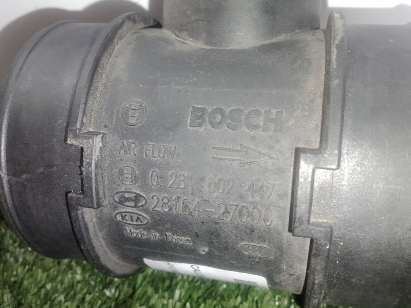 Recambio de caudalimetro para hyundai elantra referencia OEM IAM 0281002447-2816427000  