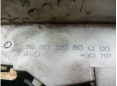 Recambio de cerradura puerta delantera derecha para citroën c4 coupe 1.6 16v hdi referencia OEM IAM 9681332080 3.PUERTAS 6.PINES 2