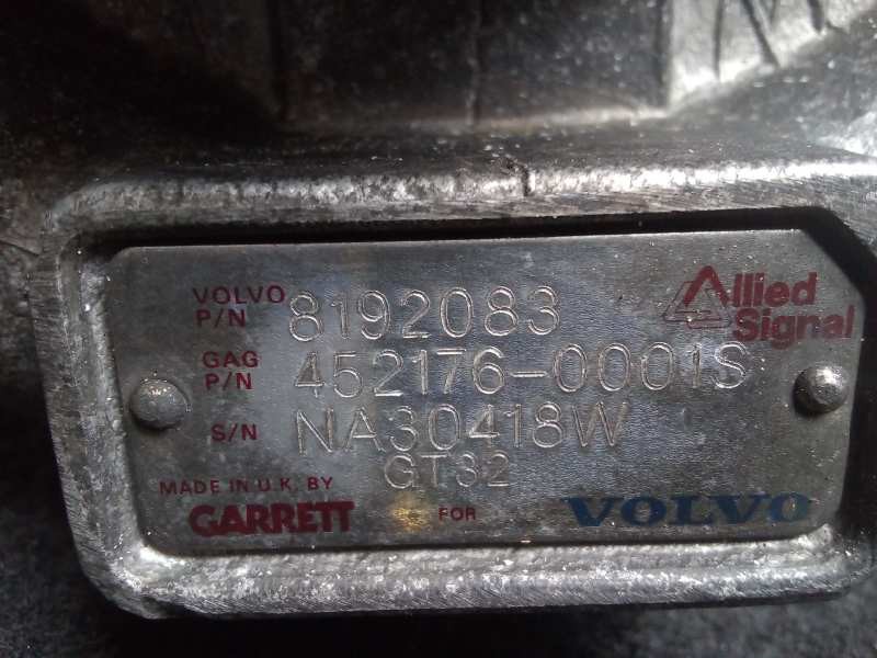 Recambio de turbocompresor para volvo trucks fl612 6.0 td - intercooler referencia OEM IAM 8192083-4521760001S-NA30418W GARRETT 