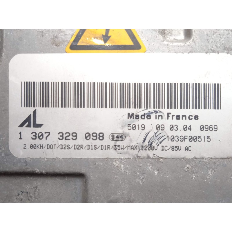 Recambio de centralita faros xenon para volvo s40 berlina 2.0 diesel cat referencia OEM IAM 1307329098-1039F00515  