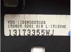 Recambio de cuadro instrumentos para opel corsa c 1.3 16v cdti cat (z 13 dt / ln9) referencia OEM IAM 110080005026-13173355WJ CO 2