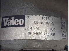 Recambio de electroventilador para seat cordoba berlina (6k2) 1.4 16v referencia OEM IAM 6K0959455AB-861497WC Ø DIAMETRO: 294MM  2