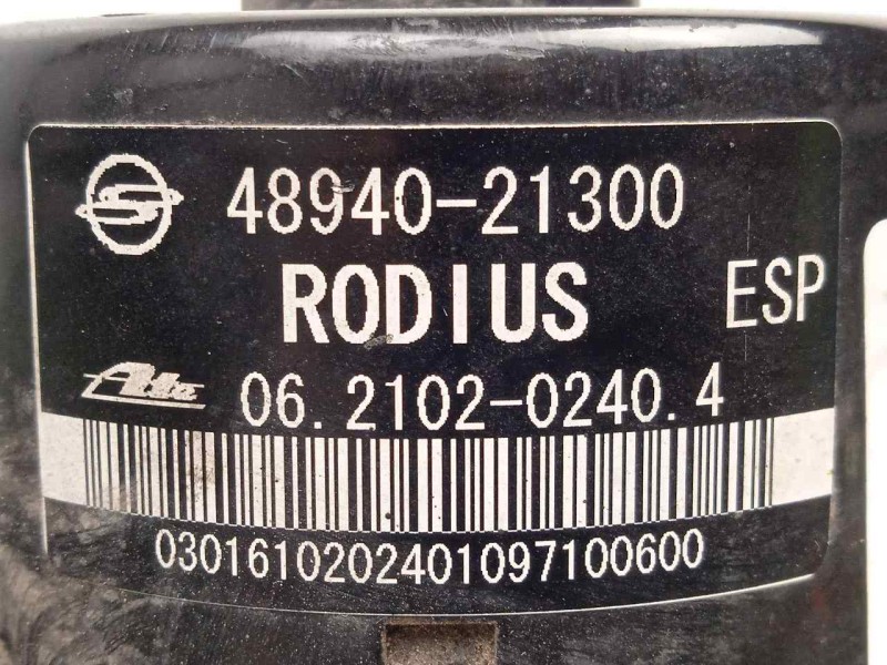Recambio de abs para ssangyong rodius 2.7 turbodiesel cat referencia OEM IAM 06210908523-4894021300-06210202404  