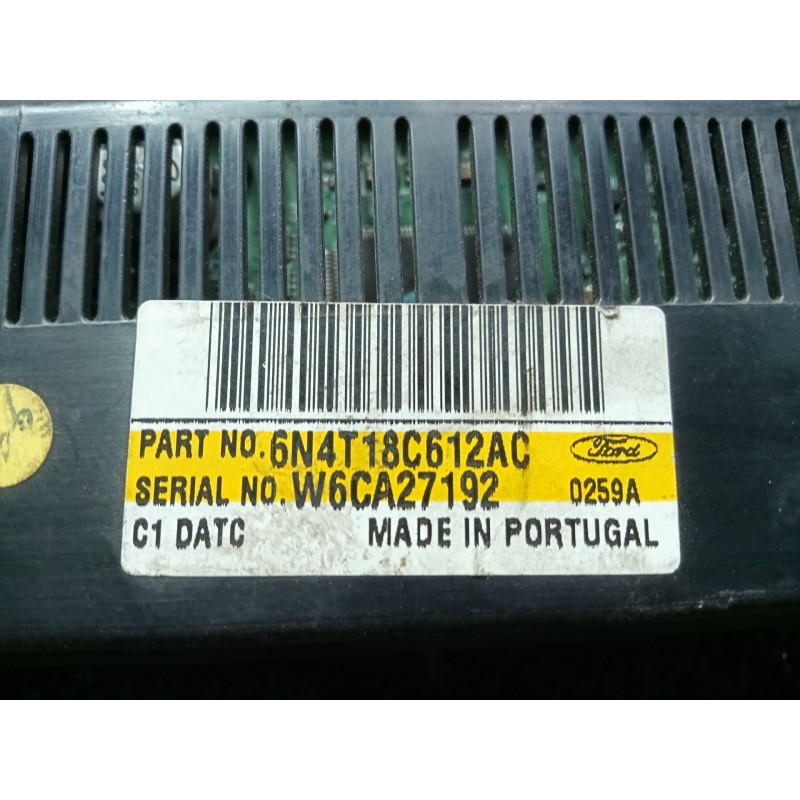 Recambio de mando climatizador para ford focus berlina (cap) referencia OEM IAM 6N4T18C612AC-W6CA27192  