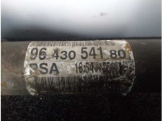 Recambio de transmision delantera izquierda para peugeot 206 sw 2.0 hdi cat referencia OEM IAM 9643054180 SIN.CORONA L600MM 2