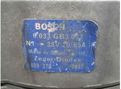 Recambio de alternador para scania serie 4 (p/r 124 l) 11.7 diesel referencia OEM IAM 6033GB3033 65AH - BOSCH 28V - 24V POLEA.FI 2