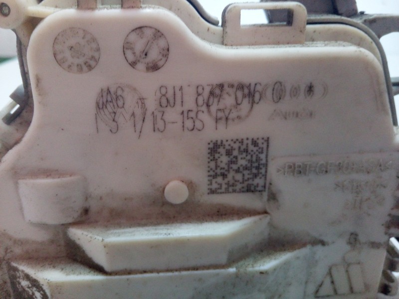 Recambio de cerradura puerta delantera derecha para audi a5 coupe (8t) 2.0 tdi referencia OEM IAM 8J1837016C  