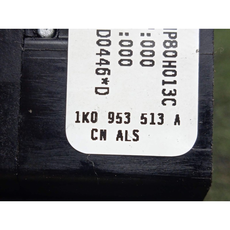 Recambio de mando luces para seat leon (1p1) 1.9 tdi referencia OEM IAM 1K0953513A-ANP80H013C  