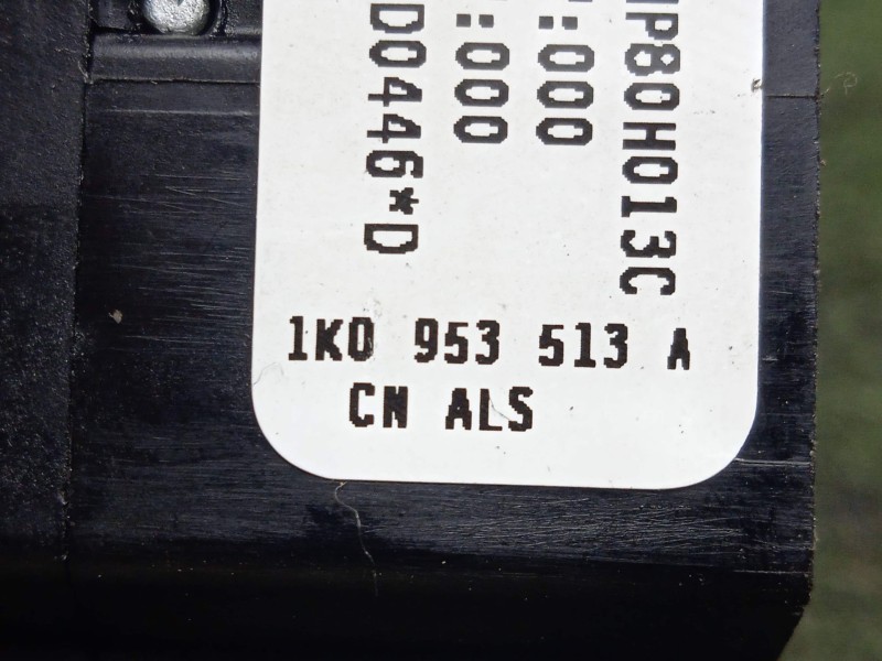 Recambio de mando luces para seat leon (1p1) 1.9 tdi referencia OEM IAM 1K0953513A-ANP80H013C  