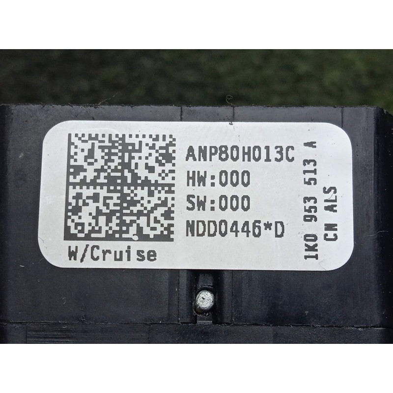 Recambio de mando luces para seat leon (1p1) 1.9 tdi referencia OEM IAM 1K0953513A-ANP80H013C  