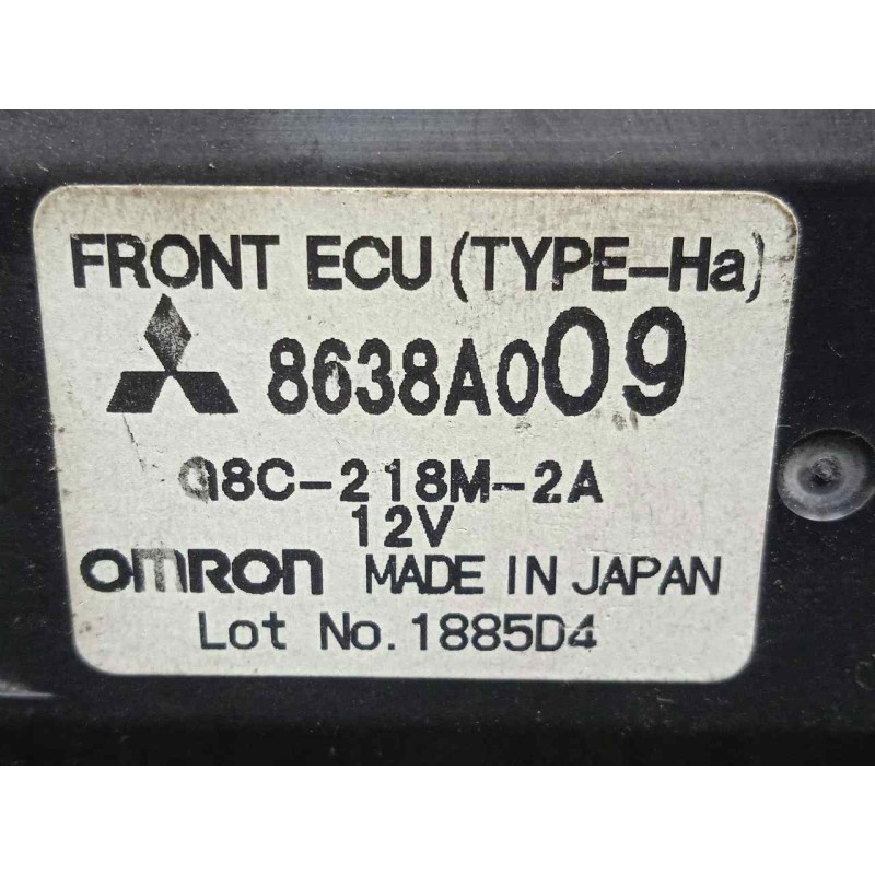 Recambio de modulo electronico para mitsubishi montero (v80/v90) 3.2 di-d cat referencia OEM IAM 8638A009-G8C218M2A  