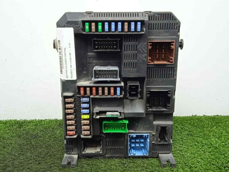 Recambio de centralita check control para peugeot 208 1.4 hdi fap referencia OEM IAM 9807531680-BSIN02 BSIN02 