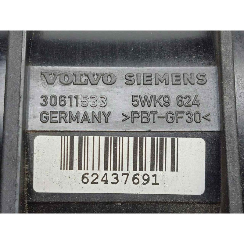 Recambio de caudalimetro para volvo v40 familiar 1.6 cat referencia OEM IAM 5WK9624-30611533 SIEMENS 5.PINES