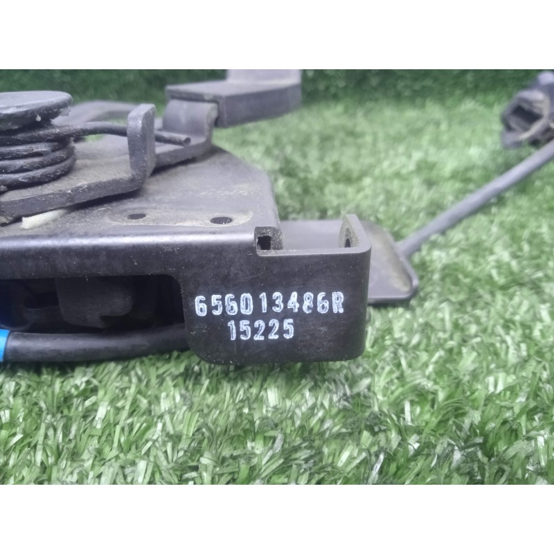 Recambio de cerradura capot para dacia sandero 0.9 tce cat referencia OEM IAM 656013486R  2.PINES