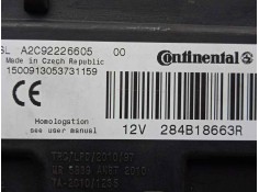 Recambio de modulo electronico para dacia sandero 0.9 tce cat referencia OEM IAM A2C92226605-284B18663R   2