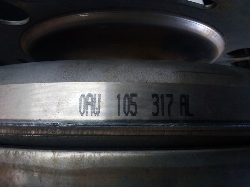 Recambio de volante motor para audi a5 coupe (8t) 2.0 tdi referencia OEM IAM LU4081756-0AW105317AL  