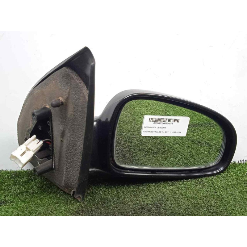 Recambio de retrovisor derecho para chevrolet kalos 1.4 cat referencia OEM IAM SINREFERENCIA ELECTRICO - 5.PINES NEGRO