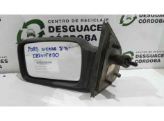 Recambio de retrovisor izquierdo para ford sierra berlina referencia OEM IAM  87-93 - MANUAL NEGRO PLASTICO