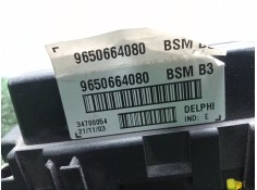 Recambio de centralita check control para peugeot 307 break / sw (s1) 2.0 hdi fap cat referencia OEM IAM 9650664080 BSMB3 DELPHI 2
