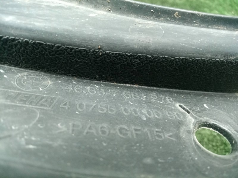 Recambio de moldura para bmw r 1200 rt/st referencia OEM IAM 46637681278-7681278-40755000090 K26 CARCASA APOYO CUPULA