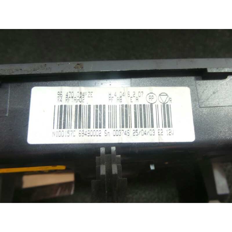 Recambio de mando climatizador para citroën c5 berlina referencia OEM IAM 96470014ZE 01-04 