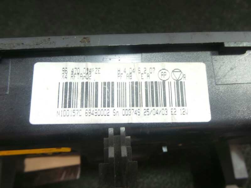 Recambio de mando climatizador para citroën c5 berlina referencia OEM IAM 96470014ZE 01-04 