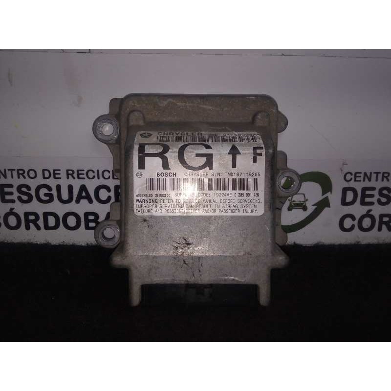 Recambio de centralita airbag para chrysler voyager (rg) 2.5 crd cat referencia OEM IAM 0285001466-04748604AA BOSCH 