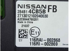 Recambio de centralita check control para nissan x-trail (t32) 1.6 dci turbodiesel cat referencia OEM IAM 284B14CB5B-A2C99447602 2