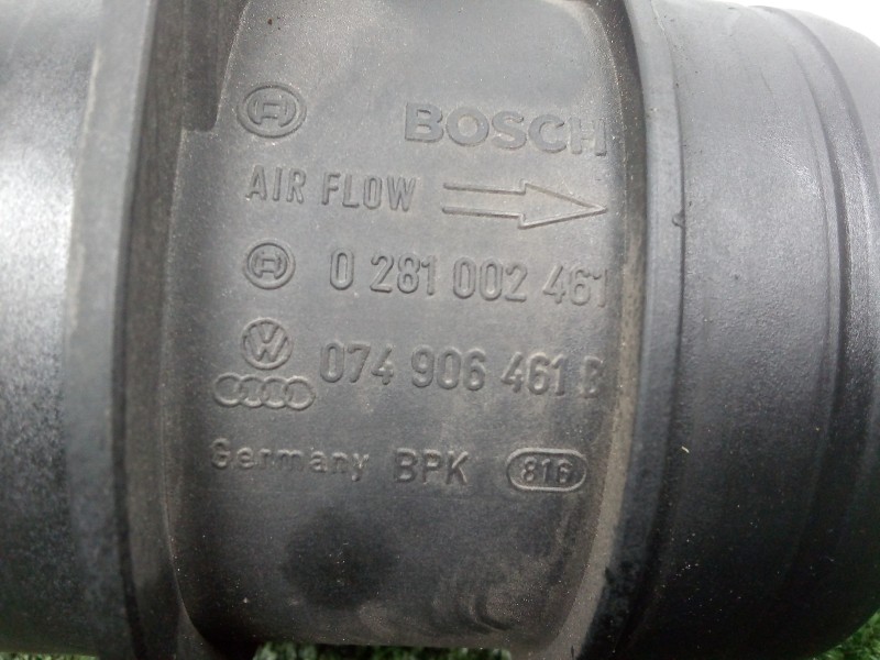Recambio de caudalimetro para volkswagen passat berlina (3b3) 1.9 tdi referencia OEM IAM 0281002461-074906461B 5.PINES 