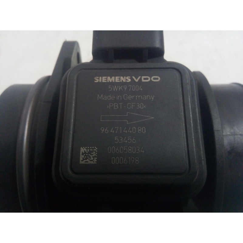 Recambio de caudalimetro para mazda 2 lim. (de) 1.4 diesel cat referencia OEM IAM 9647144080-5WK97004  