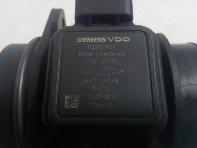 Recambio de caudalimetro para mazda 2 lim. (de) 1.4 diesel cat referencia OEM IAM 9647144080-5WK97004  