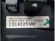 Recambio de cuadro instrumentos para opel meriva 1.7 16v cdti cat referencia OEM IAM 110080161008-13140259MF   2