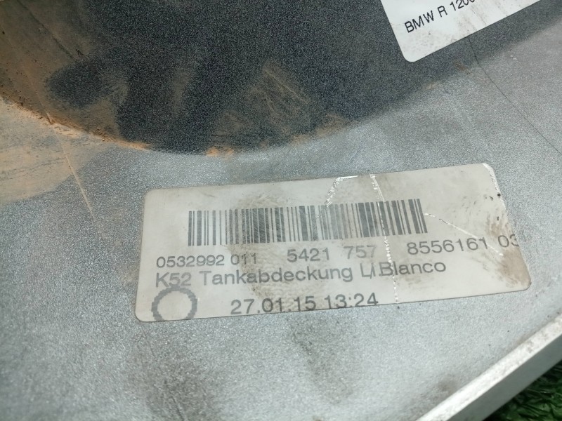 Recambio de carenado derecho para bmw r 1200 rt referencia OEM IAM 46638556161 K52 - 14-17 REMATE DEPOSITO - BLANCO