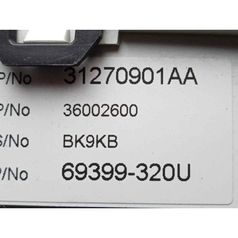 Recambio de cuadro instrumentos para volvo s60 lim. 2.0 diesel cat referencia OEM IAM 31270901AA-36002600-69399320U  