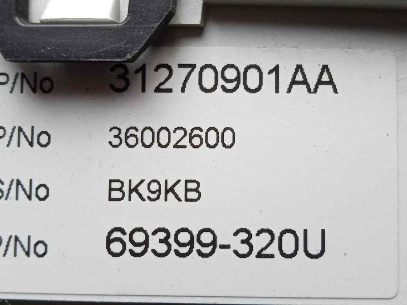 Recambio de cuadro instrumentos para volvo s60 lim. 2.0 diesel cat referencia OEM IAM 31270901AA-36002600-69399320U  