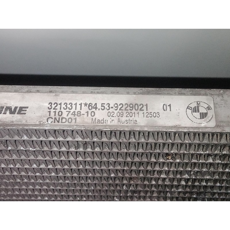 Recambio de condensador / radiador aire acondicionado para bmw serie 3 berlina (e90) 2.0 turbodiesel cat referencia OEM IAM 6453