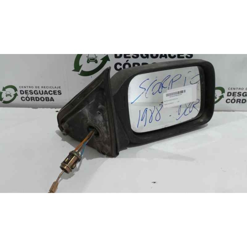 Recambio de retrovisor derecho para ford scorpio referencia OEM IAM  MANUAL NEGRO PLASTICO