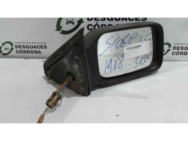 Recambio de retrovisor derecho para ford scorpio referencia OEM IAM  MANUAL NEGRO PLASTICO