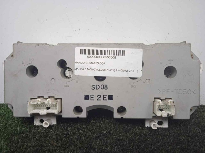 Recambio de mando climatizador para mazda 6 monovolumen (gy) 2.0 diesel cat referencia OEM IAM GJ6G61190A  