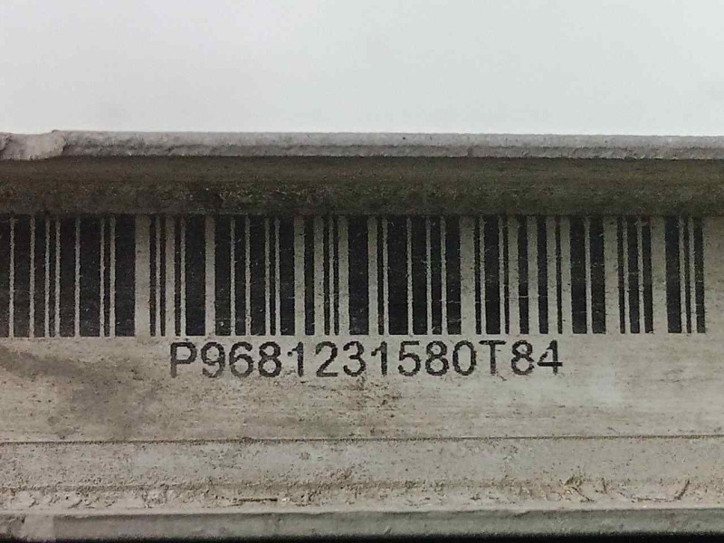 Recambio de radiador agua para peugeot 207 sw 1.6 16v hdi referencia OEM IAM 9681231580 565X380X17 ALUMINIO