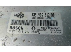 Recambio de centralita motor uce para volkswagen golf iv berlina (1j1) 1.9 sdi referencia OEM IAM 0281010373-038906012DB-EDC15VM 2