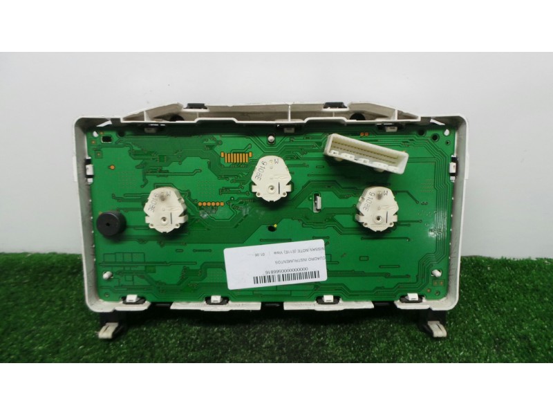 Recambio de cuadro instrumentos para nissan note (e11e) visia referencia OEM IAM 24810BH13B  