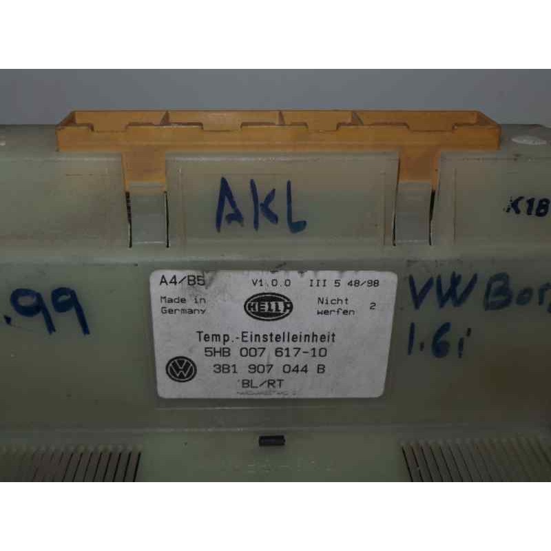 Recambio de mando climatizador para volkswagen bora berlina (1j2) 1.6 referencia OEM IAM 3B1907044B-5HB00761710  