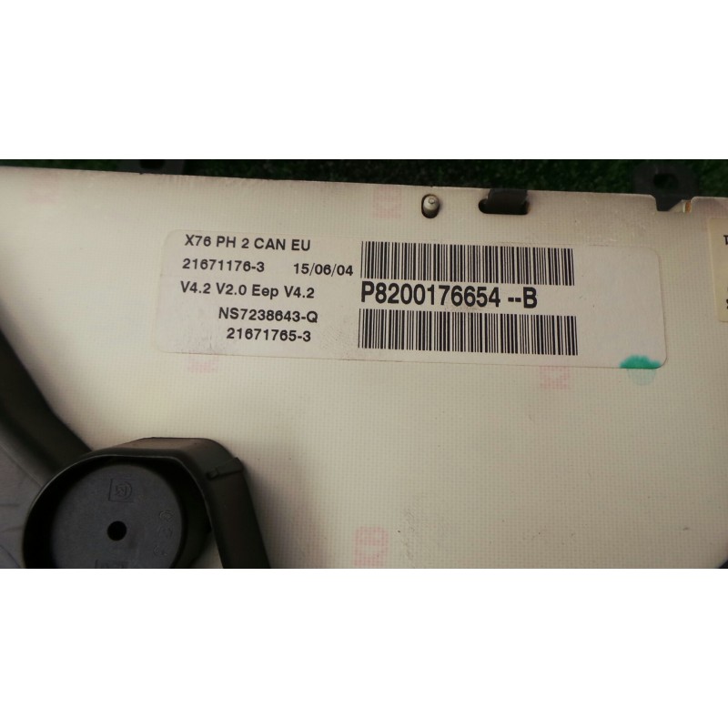 Recambio de cuadro instrumentos para renault kangoo (f/kc0) 1.5 dci diesel referencia OEM IAM P8200176654B-8200176654  